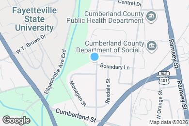 Map image of the property - 1101 Fontana St