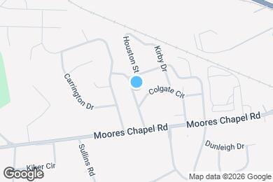 Map image of the property - 423 Leland St