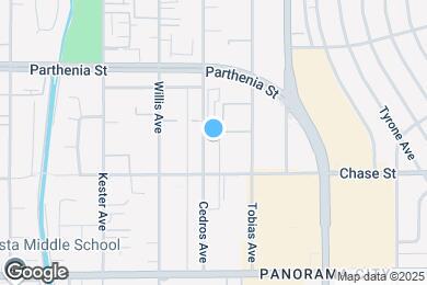 Map image of the property - Cedros Apartments