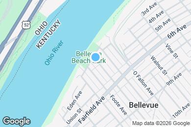 Map image of the property - 112 Ward Ave