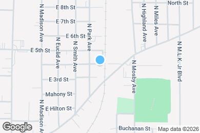 Map image of the property - 819 E 4th St