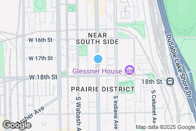 Map image of the property - 1747 S Michigan Ave