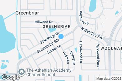 Map image of the property - 2131 Greenbriar Blvd