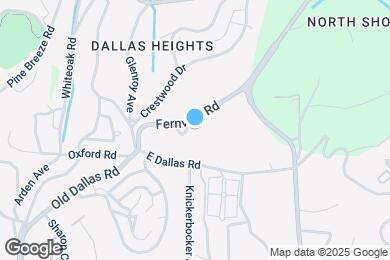 Map image of the property - 1110 Fernway Cir