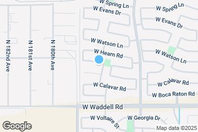 Map image of the property - 17831 W Ventura St
