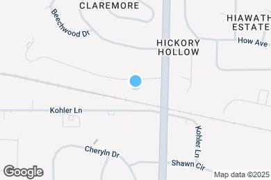 Map image of the property - N60W15751 Hawthorne Dr
