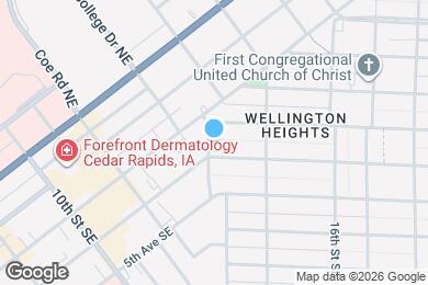 Map image of the property - 328 14th St SE