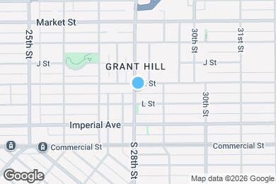Map image of the property - 233 28th St