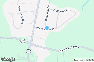 Map image of the property - 5801 Wensleydale Dr