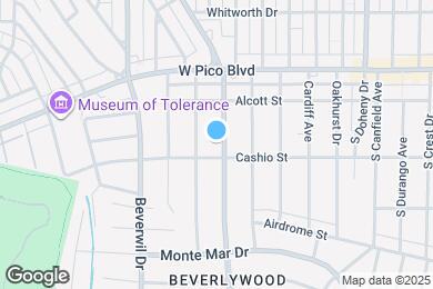 Map image of the property - Lido Apartments - 1479 Beverly Dr