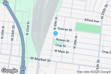 Map image of the property - 2927 Rowan St