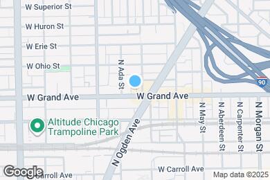 Map image of the property - 1322 W Grand Ave