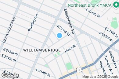 Map image of the property - 1447 Oakley St