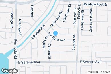 Map image of the property - 672 Fontayne Ave