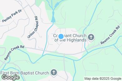 Map image of the property - Encore at Reems Creek