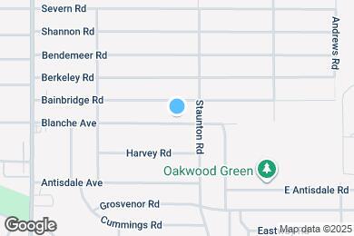 Map image of the property - 3647 Blanche Ave