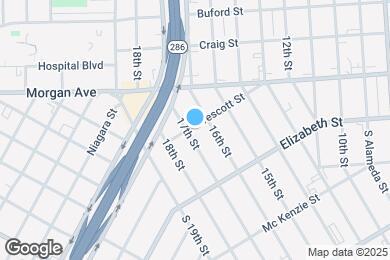 Map image of the property - 1402 17th St