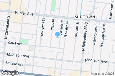 Map image of the property - 95 N Willett St