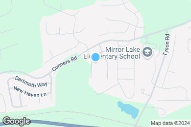 Map image of the property - Hawthorne at Mirror Lake