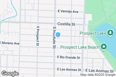 Map image of the property - 909 E Cimarron St