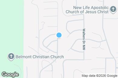 Map image of the property - 890 New Village Dr NW