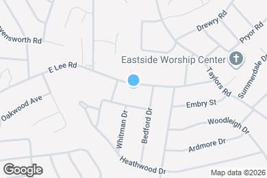 Map image of the property - 2404 E Lee Rd