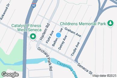 Map image of the property - 45 Bellwood Ave