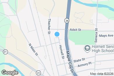Map image of the property - 178 Hornell St