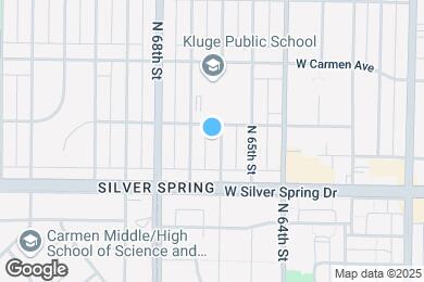 Map image of the property - 5657 N 66th St