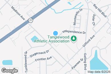 Map image of the property - 1283 Independence Dr