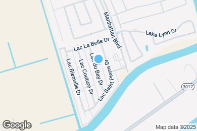 Map image of the property - 4159 Lac du Bay Dr
