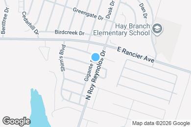 Map image of the property - 1602 Gigante Dr
