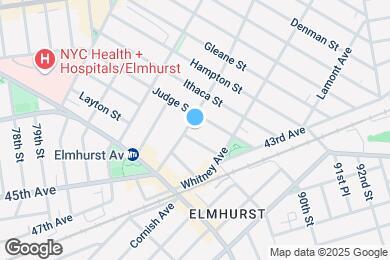 Map image of the property - 8510 Elmhurst Ave