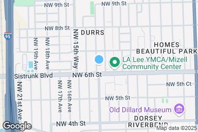 Map image of the property - 616 NW 15th Ave