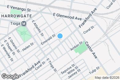 Map image of the property - 2035 E Venango St