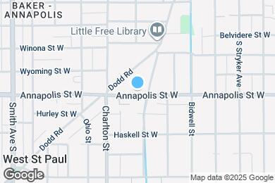 Map image of the property - 203 Annapolis St W