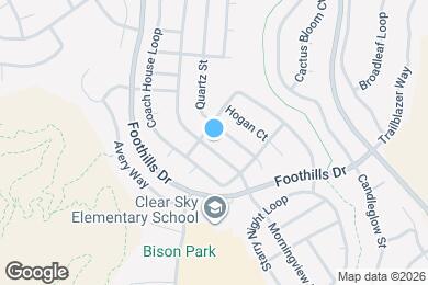 Map image of the property - 1832 Morningview Ln