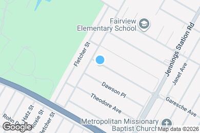 Map image of the property - 7150 Garesche Ave