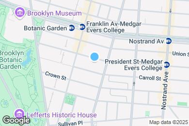 Map image of the property - Crown Heights / Brooklyn / Sunlit 1-Bed 1-...