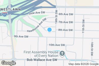 Map image of the property - 3909 Cypress Ave SW