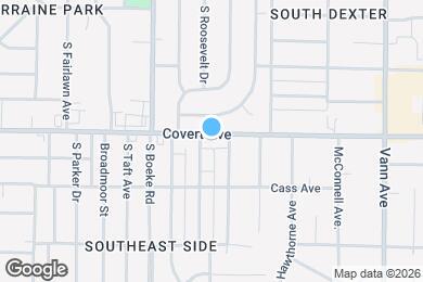 Map image of the property - 2509 Covert Ave