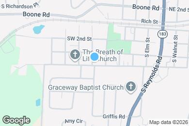 Map image of the property - 508 SW 4th St