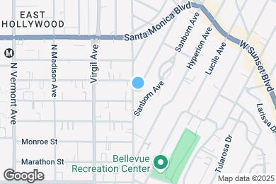 Map image of the property - 920 N Hoover St
