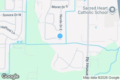 Map image of the property - 6512 S Norde Dr