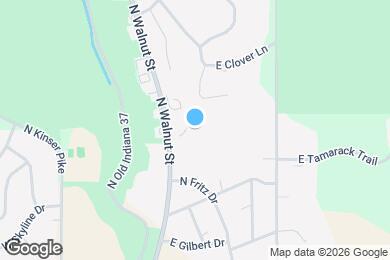 Map image of the property - Park North Apartments