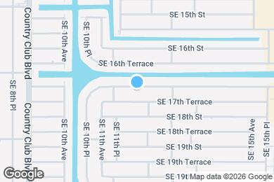 Map image of the property - 1122 SE 17th St