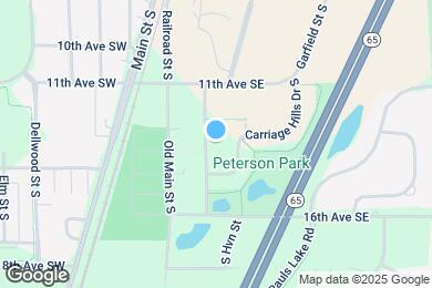 Map image of the property - 1360 Adams St S