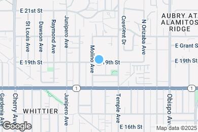 Map image of the property - 2650 E 19th St