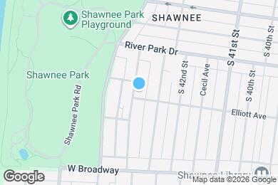 Map image of the property - 637 S 44th St