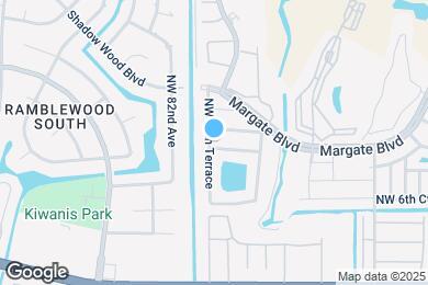 Map image of the property - 7975 NW 8th St